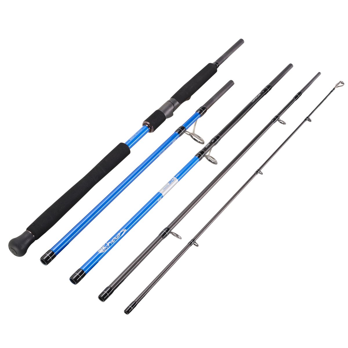 Spinnrute Meeresangeln KHAOS-500 228/270 Travel 30 lbs 40-80 g – Bild 2