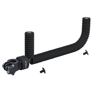 Zweifachhalter CSB CADF für Angelstation geknickt EVA-gepolstert D 25/36 mm